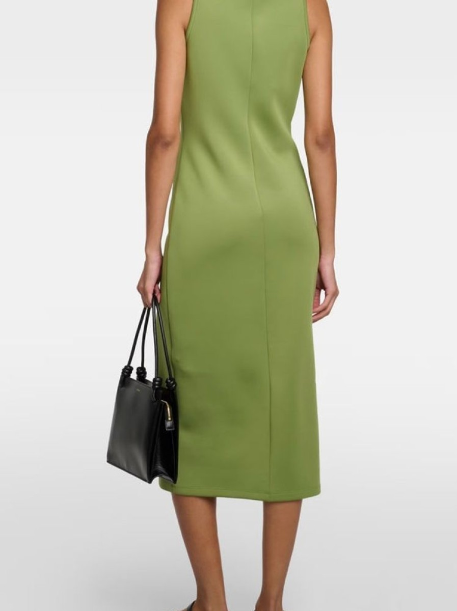 Abbigliamento Le Chicche | Max Mara Leisure Abito Midi Verde Acido T. 42