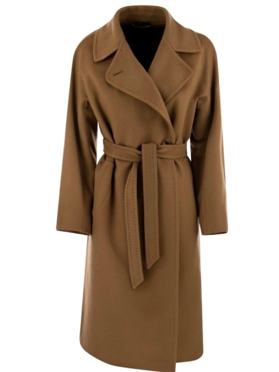 Abbigliamento Le Chicche | Max Mara Weekend Cappotto In Cashmere Caramello T. 42