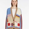 Abbigliamento Le Chicche | Max Mara Weekend Cardigan Patchwork Multicolor In Cotone T. 42