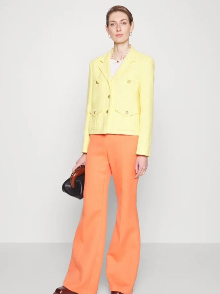 Capispalla Le Chicche | Max Mara Weekend Blazer Giallo T. 42