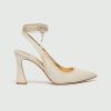 Scarpe Le Chicche | Marella Slingback In Pelle N. 37