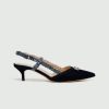 Scarpe Le Chicche | Marella Slingback In Denim N. 37