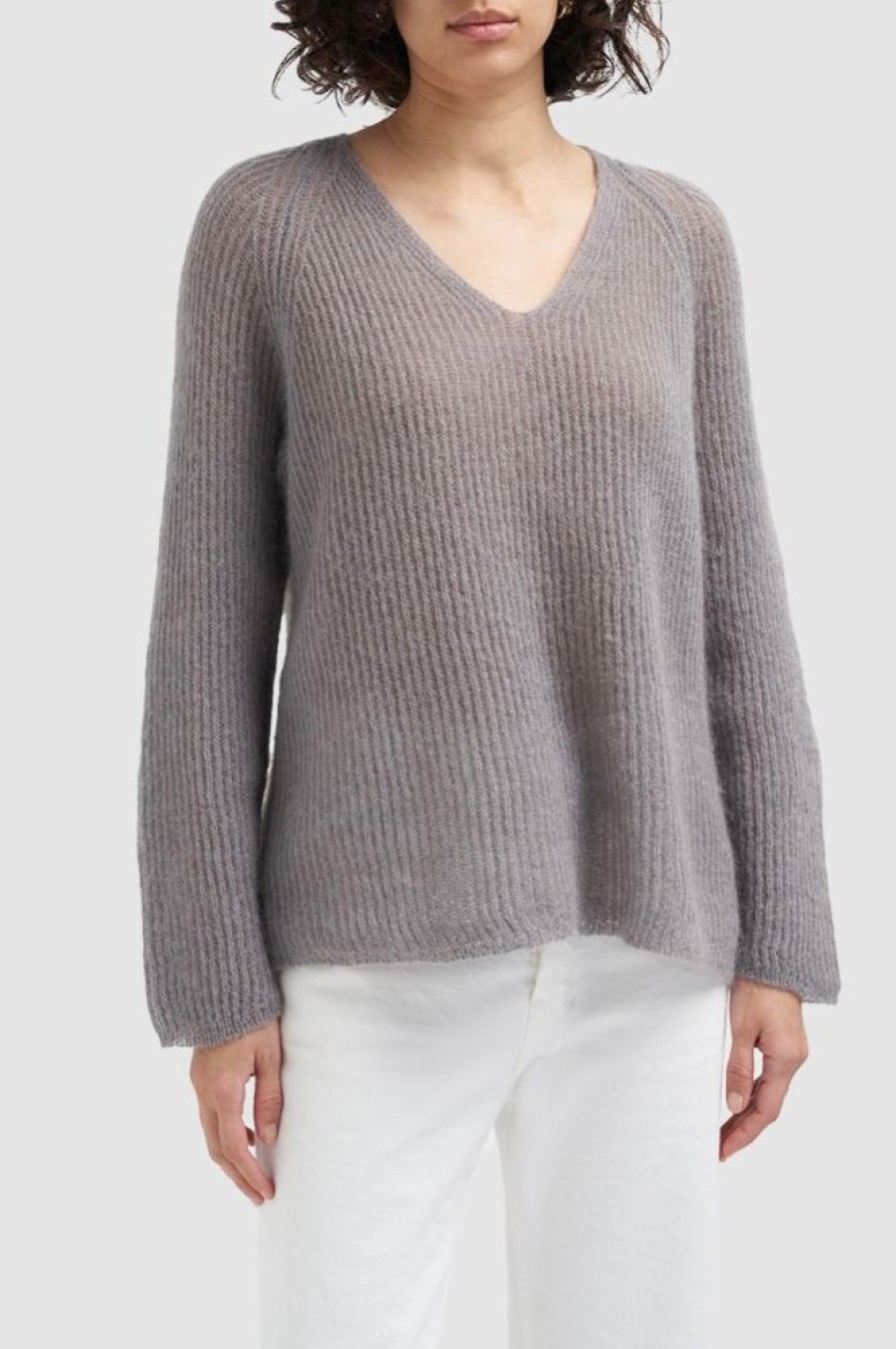 Abbigliamento Le Chicche | Max Mara Leisure Maglia In Misto Mohair T. 42