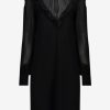 Abbigliamento Le Chicche | Max Mara Studio Abito In Jersey Con Rouches Nero T. 42