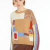 Abbigliamento Le Chicche | Max Mara Weekend Maglia Patchwork In Cotone T. 42