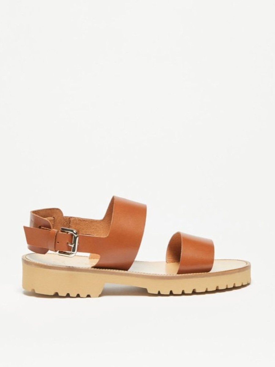 Scarpe Le Chicche | Max Mara Weekend Sandali In Pelle N.37