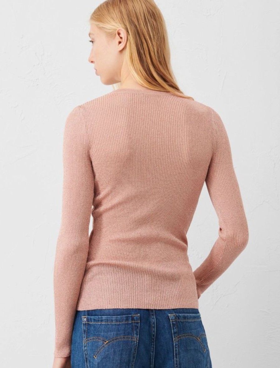 Abbigliamento Le Chicche | Marella Maglia In Lurex Rosa T. 42