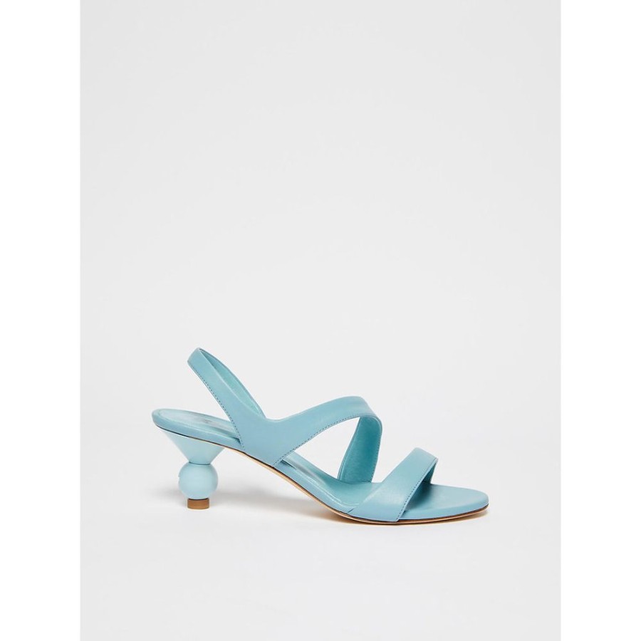 Scarpe Le Chicche | Max Mara Weekend Sandalo In Nappa N. 37