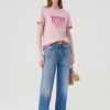 Abbigliamento Le Chicche | Marella T-Shirt Con Stampa Rosa T. 42