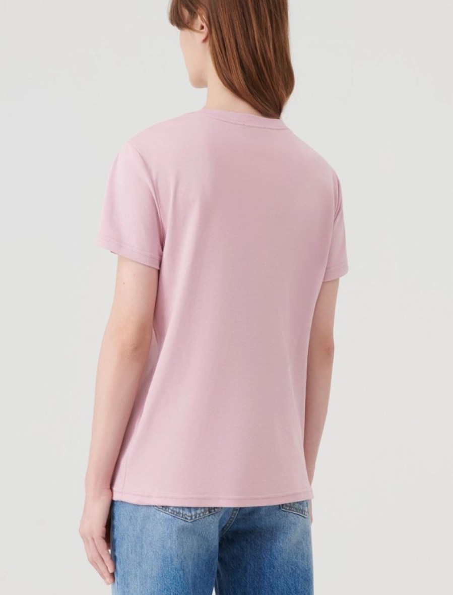 Abbigliamento Le Chicche | Marella T-Shirt Con Stampa Rosa T. 42