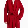 Abbigliamento Le Chicche | Max Mara Weekend Sciarpa In Cashmere Rosso Scuro