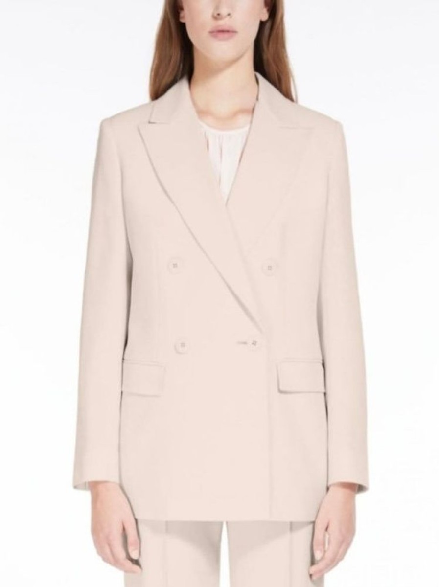 Abbigliamento Le Chicche | Max Mara Studio Blazer 100% Lana Cipria T. 42