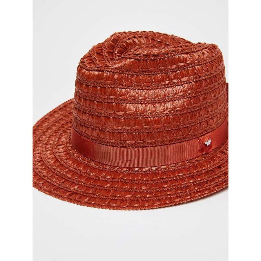 Accessori Le Chicche | Max Mara Weekend Bucket Hat In Faille Di Cotone Bruciato