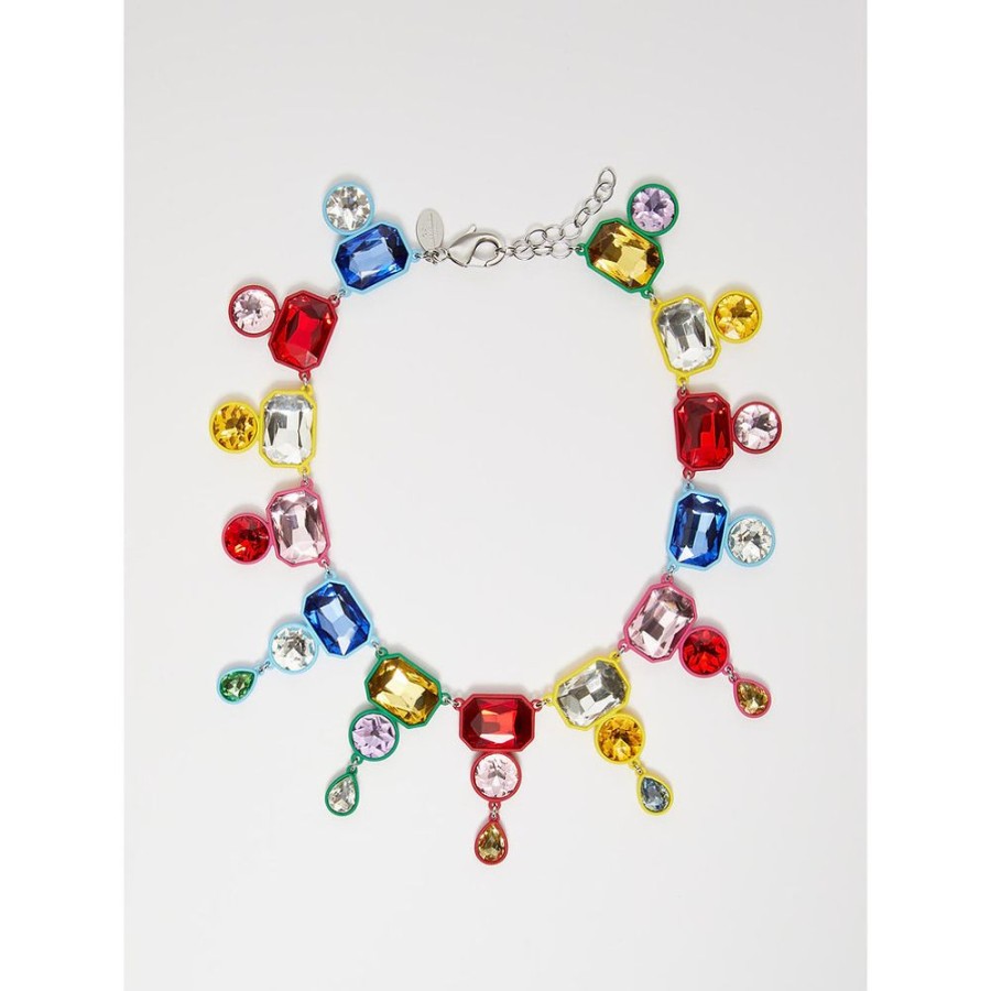 Accessori Le Chicche | Max Mara Weekend Collana Con Pietre Arcobaleno Girocollo