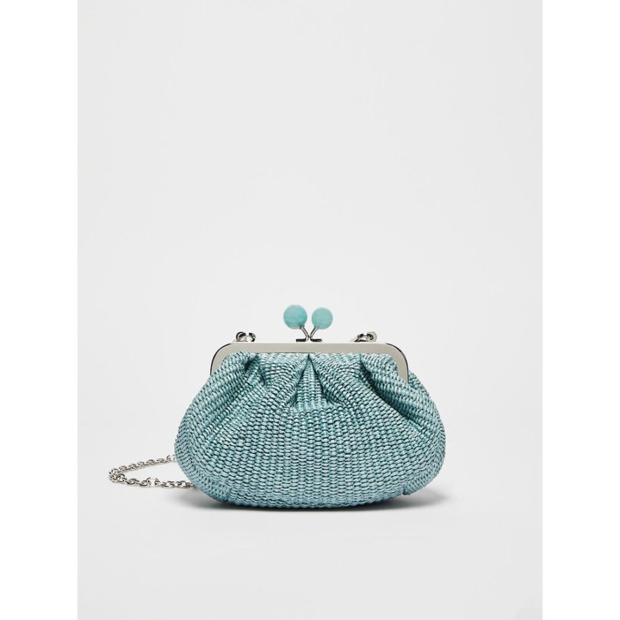 Borse Le Chicche | Max Mara Weekend Pasticcino Bag Small In Rafia