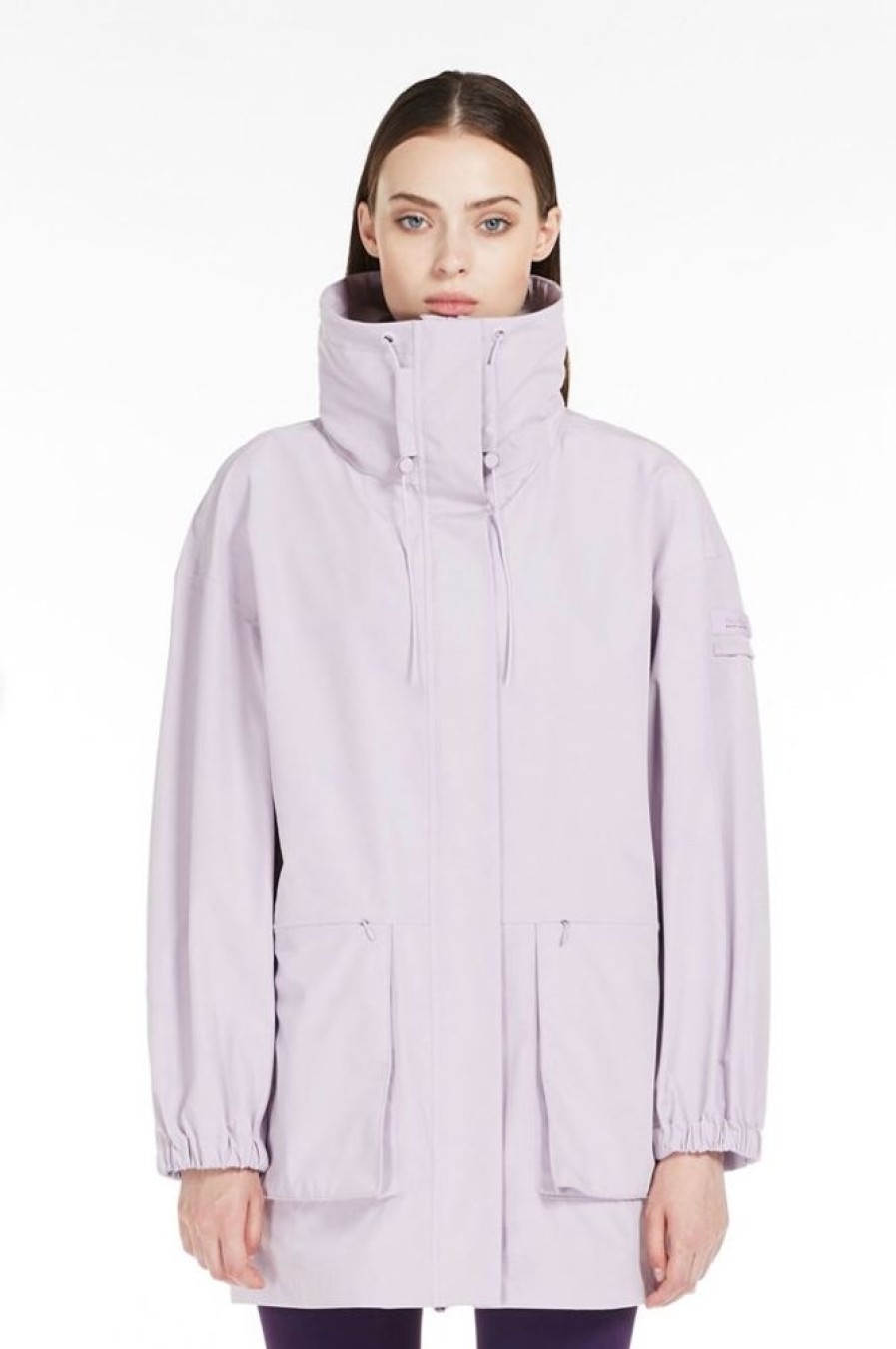 Capispalla Le Chicche | Max Mara Leisure Parka In Tessuto Tecnico Di Cotone T. 42