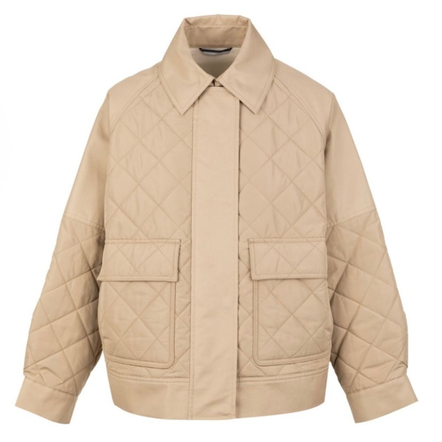 Abbigliamento Le Chicche | Max Mara Weekend Giacca Trapuntata Beige T. 42