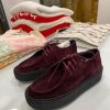 Abbigliamento Le Chicche | Max Mara Weekend Polacchino In Crosta Bordeaux N. 37