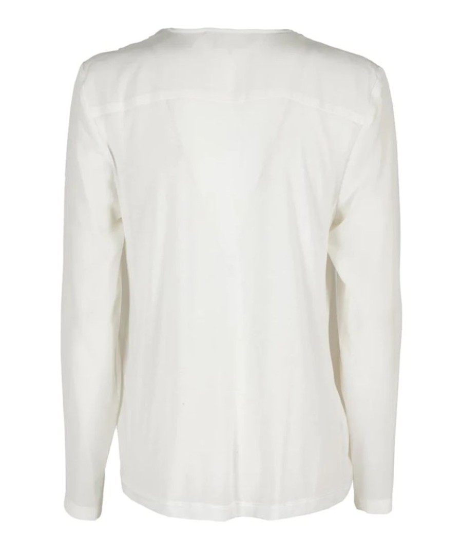 Abbigliamento Le Chicche | Max Mara Studio Blusa In Seta Bianco T. 42