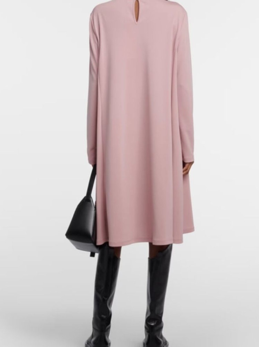 Abbigliamento Le Chicche | Max Mara Leisure Abito In Jersey Rosa T. 42