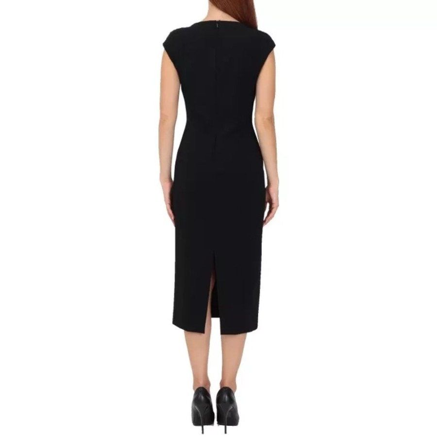 Abbigliamento Le Chicche | Max Mara Studio Abito Midi Nero T. 42