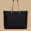 Abbigliamento Le Chicche | Marina Sport By Marina Rinaldi Borsa Shopper Trapuntata Nera