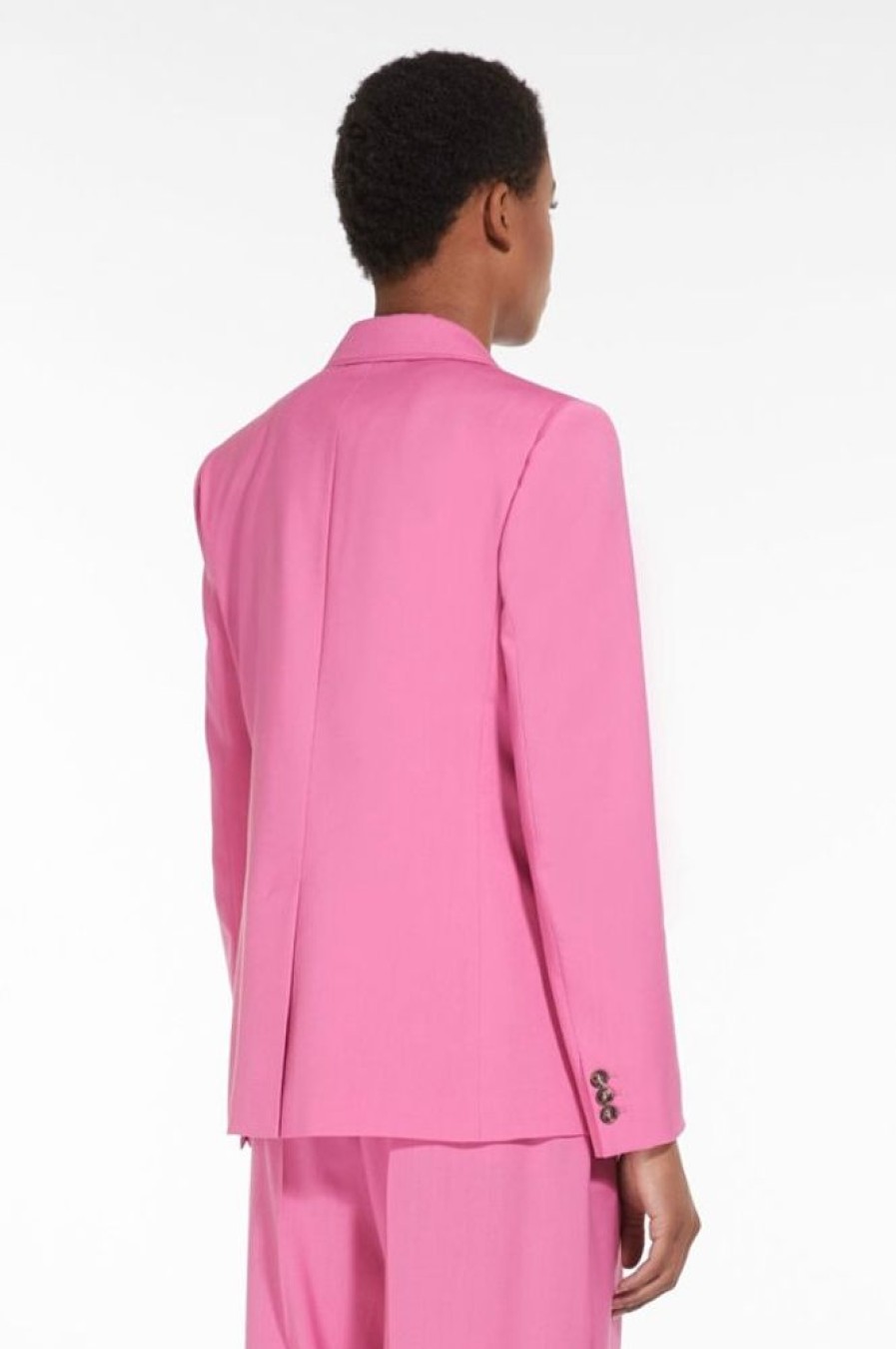 Abbigliamento Le Chicche | Max Mara Weekend Blazer In Lana Fucsia T. 42