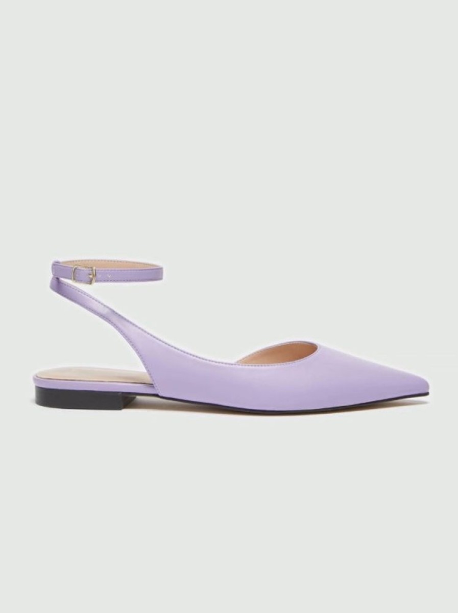 Scarpe Le Chicche | Emme Marella Slingback Piatte N.37 Lilla