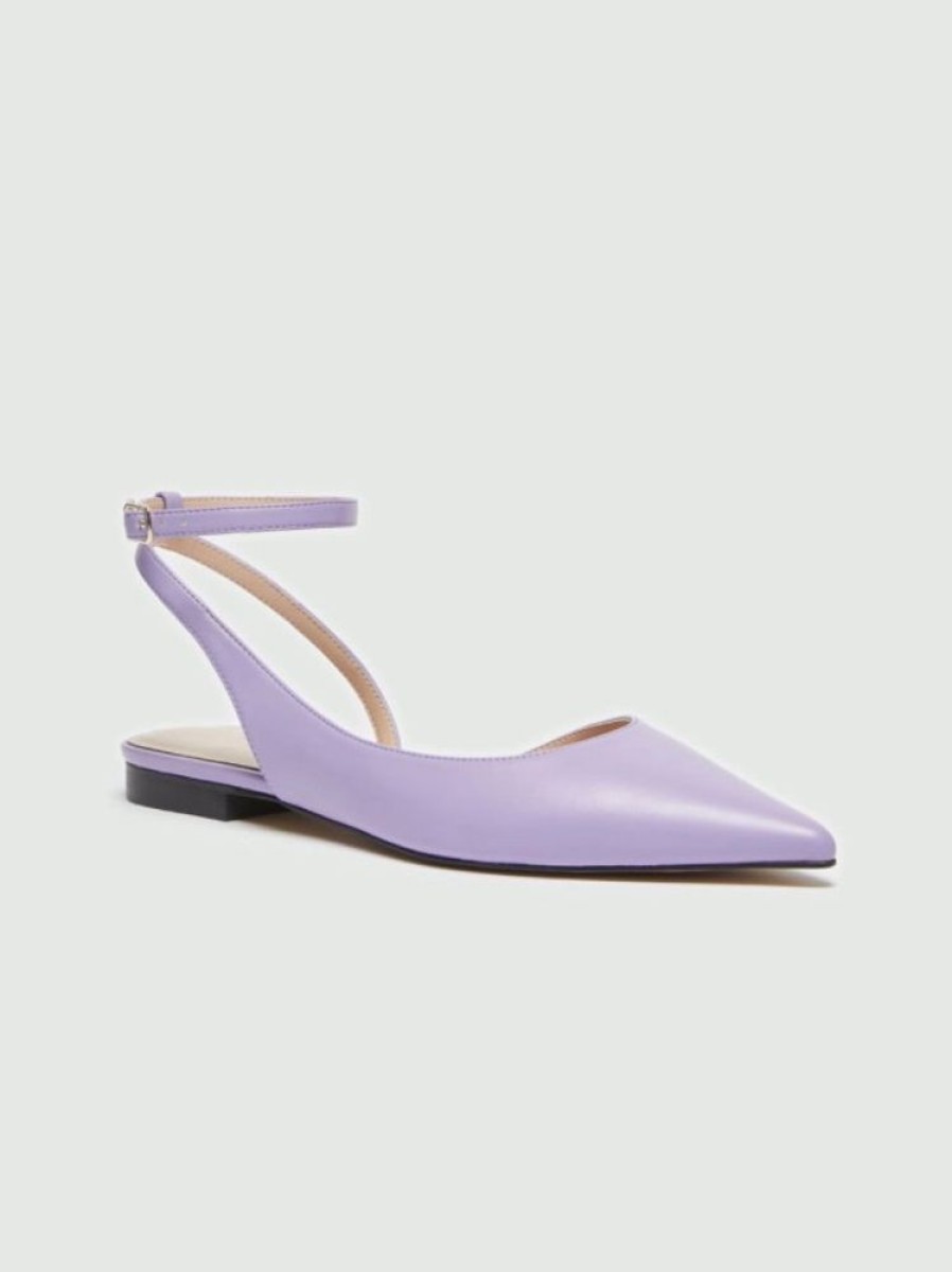 Scarpe Le Chicche | Emme Marella Slingback Piatte N.37 Lilla